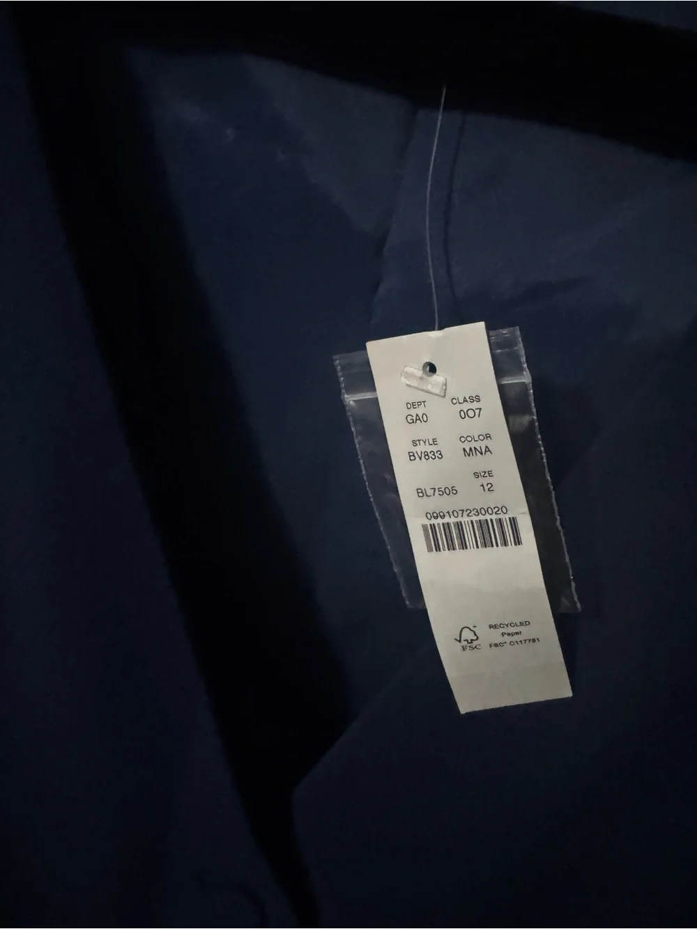 J. crew women’s tailored royal blue vest. Button v-neck lined suit vest.Size 12